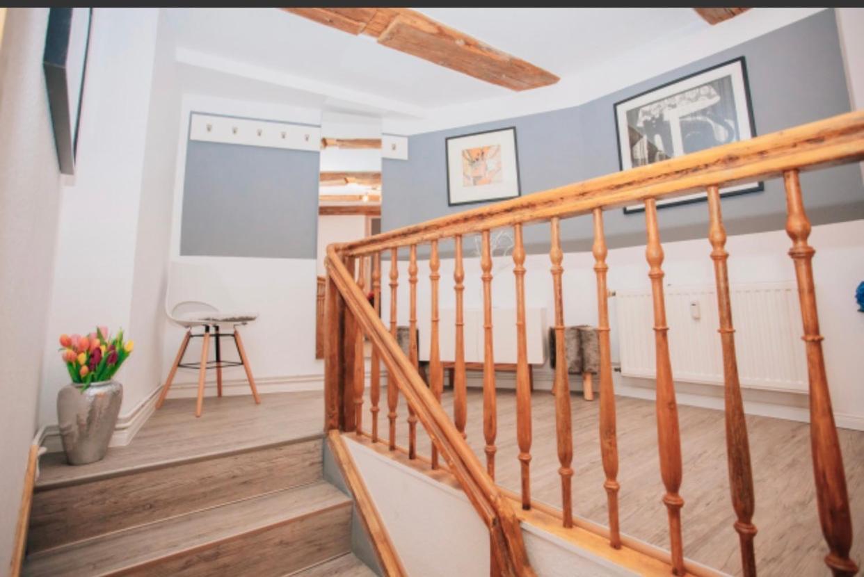 Ferienwohnung Prinz Heinrich เควดลินบวร์ก ภายนอก รูปภาพ